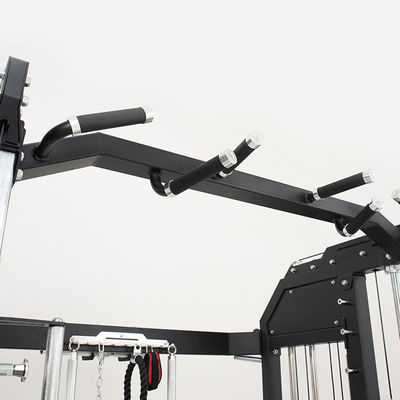 Full Smith Machine Powertec Gym All In One Exercise Equipment With Weight Stack Black Multi Function Station