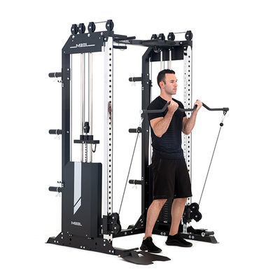 Black Matt Multifunctional Home Gym Body Building Equipment with Customizable Options