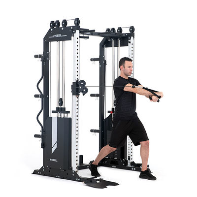 Black Matt Multifunctional Home Gym Body Building Equipment with Customizable Options