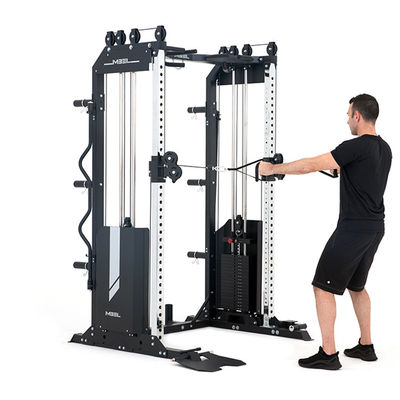 Red Home Smith Machine for Comprehensive Training and Body Building Fitness Equipment