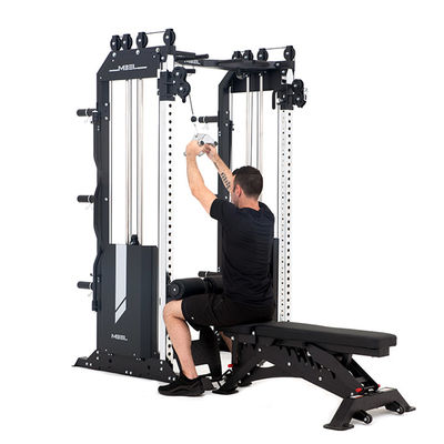 Red Home Smith Machine for Comprehensive Training and Body Building Fitness Equipment