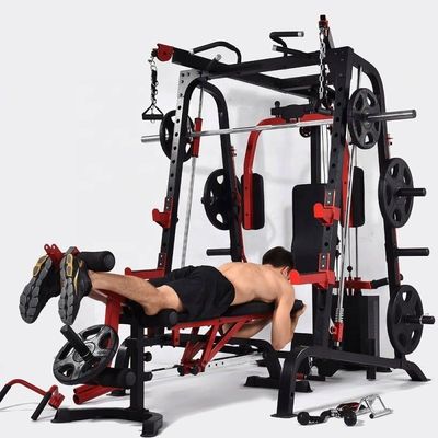 Multi Functional Trainer With Smith Machine Squat Rack for Unisex Strength Training