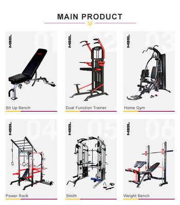 Bodybuilding Function Squatting Racks for Home Fitness Smith Machine Steel Materials