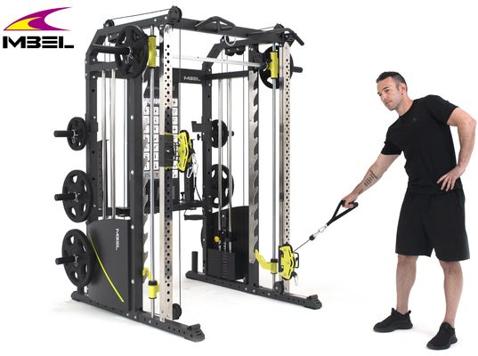 Comprehensive Training Smith Machine for Men N.W. 302.4 KGS Multi Functional Home Gym