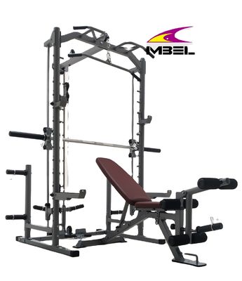 Availble Multifunction Home Gym Exercise Equipment with Smith Machine Power Rack