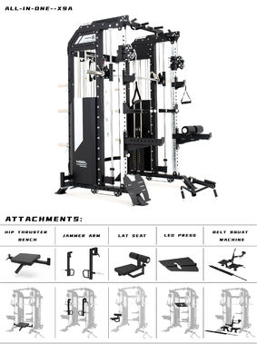 Bodybuilding Functional Trainer Machine Multi Functional Station Gym Fitness Equipment